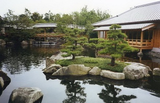 дачный дом в японском стиле
