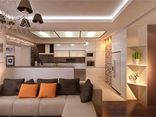 проектирование дизайна интерьера частного дома 