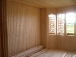 обшивка стен в деревянном доме