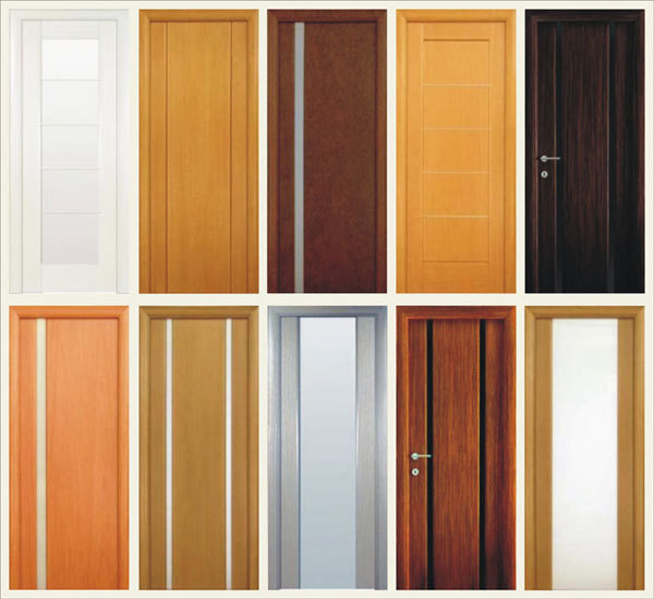 выбор цвета межкомнатных дверей