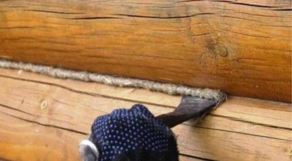Как конопатить деревянные дома